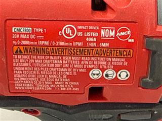 CRAFTSMAN V20 20-volt Max 4-Tool Power Tool Combo Kit with Soft Case